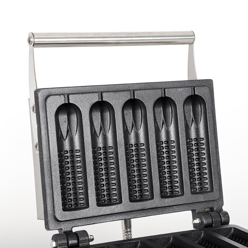 5-grid pressed corn cob waffle maker
