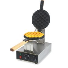 Commercial Electric Heart Shaped Waffle & Egg Cone Baker Snack Machine Easy-to-Operate Stainless Steel New Condition