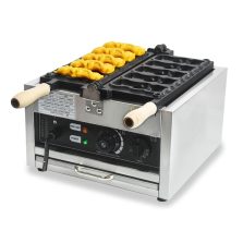 2000W Customized Cat Embrace Fish Shaped Waffle Maker Non-Stick Taiyaki Cheese Waffle Iron Snack Machine for Household Use