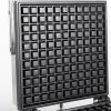 Commercial Big 1-Slice Square Waffle Maker Non-Stick Belgian Design Waffle Snack Maker for Fun Kids and Adults Breakfast
