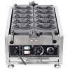 CPVKRY 110/220V Commercial Industrial Crab Shape Non-Stick Cooking Coating Waffle Maker Machine New Snack Snack Machine