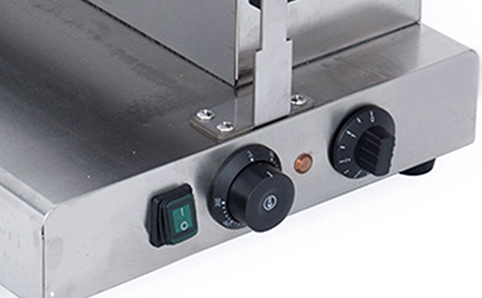 CPVKRY Newly Arrived 1500 Watt Corn Dog Machine with Uniform Heating and Non Stick Coating Double-sided Heating