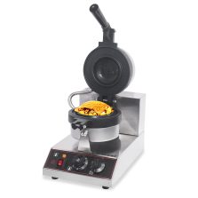 Commercial UFO Burger Ice Cream Filling Waffle Maker Electric Sandwich Press Stainless Steel Non-Stick Snack Maker New