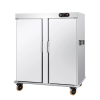 Commercial Multi Functional Heat Holding Cabinet Hotel Electric Mobile Banquet Cart with Integrated Food Warmer Two Door