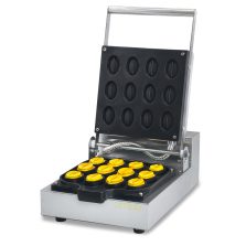 Commercial New Coffee bean Waffle Maker Large 1300 Watt Stainless Steel Waffle Machine Electric for Sale