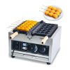 Commercial Electric Bubble Skewer Waffle Ball Machine Fish Balls Waffle Maker Restaurant Dessert Snack Bar Equipment for Family