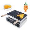 Taiyaki Fish-Shaped Waffle Iron Non-Stick for Teflon Coating 50-300℃ Adjustable Snack Machine for Ice Cream Waffle Cones New
