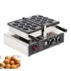 New Condition Industrial Stainless Steel Walnut Shaped Cake Baking Machine Non-Stick Electric Walnut Cake Maker