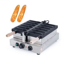 CPVKRY Newly Arrived 1500 Watt Corn Dog Machine with Uniform Heating and Non Stick Coating Double-sided Heating