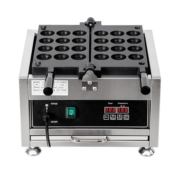 Commercial Takoyaki Maker 12pcs Japanese Octopus Fish Ball Machine 2kW Heating Takoyaki Grill Stainless Steel Snack Machine
