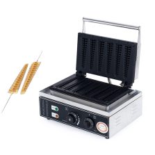 Mini Christmas Tree Non-Stick for Teflon Coating Waffle Maker 110V 50-300℃/122-572℉ Adjustable Temperature New Snack Machine