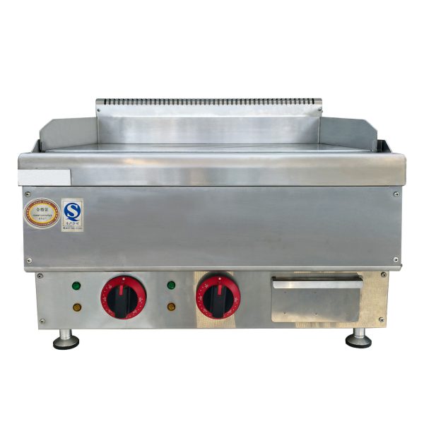 Commercial Stainless Steel Gas Griddle for Household Hotel Use Indoor Non-stick Griddle for Korean Bbq, Shabu Shabu and Noodles