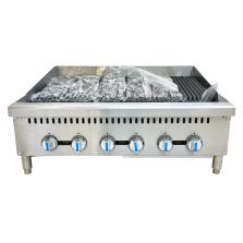 Commercial 2800Pa Wide Striped Liquefied Gas Steak Grill oyster Grill for Household Hotel Use Indoor Non-stick Griddle