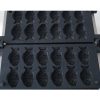 Commercial 12-Hole Taiyaki Fish Waffle Machine 1500 Watt Stainless Steel New Condition Electric Sale