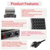 Commercial 25PCs Takoyaki Maker 2kW Heating Stainless Steel Grill Baker Ball Shaped Fill Cheese Waffle Maker for Household New