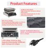 1750W Commercial Electric Poffertjes Grill 9PCS 2.7in Diameter Dorayaki Baker Machine Non-Stick for Snack New