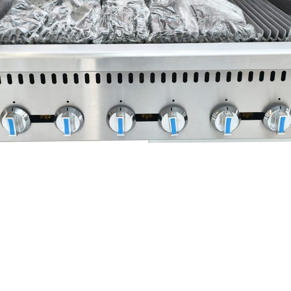 Commercial 2800Pa Wide Striped Liquefied Gas Steak Grill oyster Grill for Household Hotel Use Indoor Non-stick Griddle