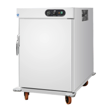 Commercial Electric Kitchen Hot Food Warming Cabinet 6L Stainless Steel Body Mobile Electric Food Warming Cabinet with Wheels