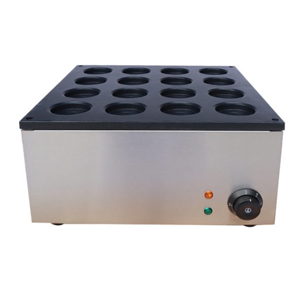 Commercial 16-Pcs Nonstick Electric Waffle Snack Baker New Red Bean Cake Maker Bread Cake Machine for Bakery Dessert Shop