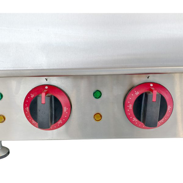 Commercial Stainless Steel Gas Griddle for Household Hotel Use Indoor Non-stick Griddle for Korean Bbq, Shabu Shabu and Noodles