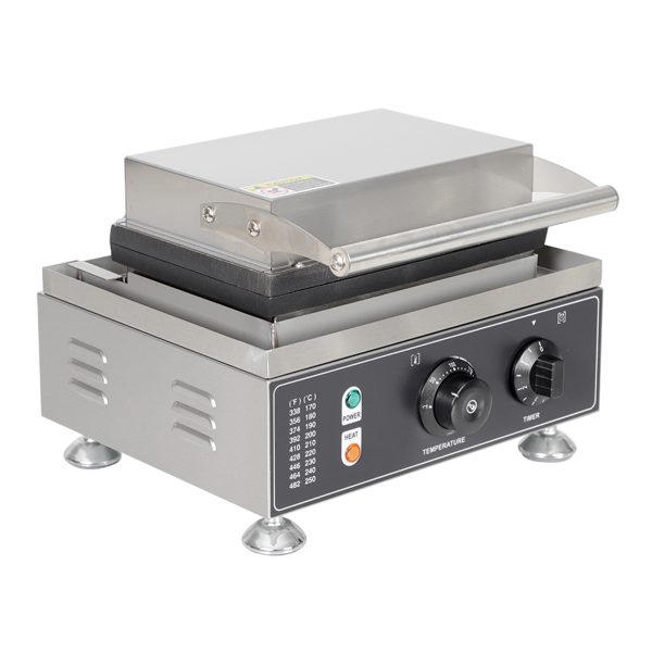 Commercial 1500W Double-Sided Heating Waffle Donut Maker New Stainless Steel Circular Donut Manufacturing Machine for Bagel