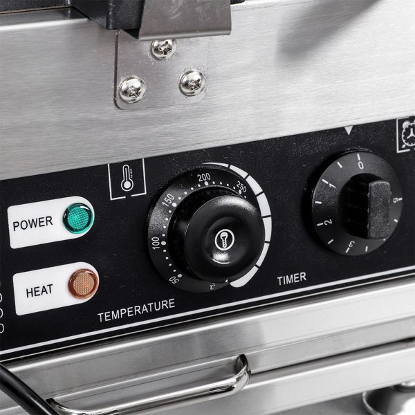 CPVKRY 110/220V Commercial Industrial Crab Shape Non-Stick Cooking Coating Waffle Maker Machine New Snack Snack Machine