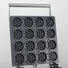 Commercial electric heating 16-hole circular waffle machine grid circular baking and baking machine snack equipment waffle oven