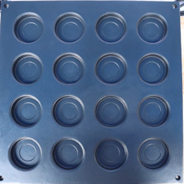 Commercial 16-Pcs Nonstick Electric Waffle Snack Baker New Red Bean Cake Maker Bread Cake Machine for Bakery Dessert Shop