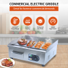 Commercial Kitchen Equipment New Single Board Full Flat Non-Stick Electric Griddle Oven for Snack Machines