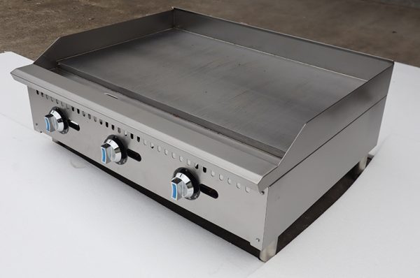 Commercial Gas Griddle with Temperature Control Versatile Bbq Grill & Roasting Griddle Pan for Home and Hotel Use