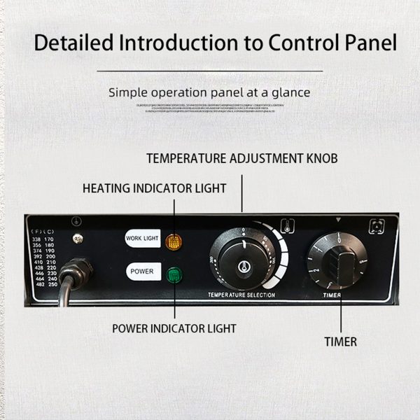 6pcs Commercial Electric Waffle Maker Machine Nonstick Stainless Steel Oval Egg Shaped Snack with Time Control New Condition