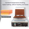 Commercial 10pcs Non-Stick Abalone Shaped Waffle Baker Fast Heating Penis Female Vaginal Waffle Maker New Condition