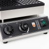 Commercial 4pcs Stainless Steel Rectangle Waffle Maker Non-Stick Industrial Belgian Waffle Iron Temperature Time Control New