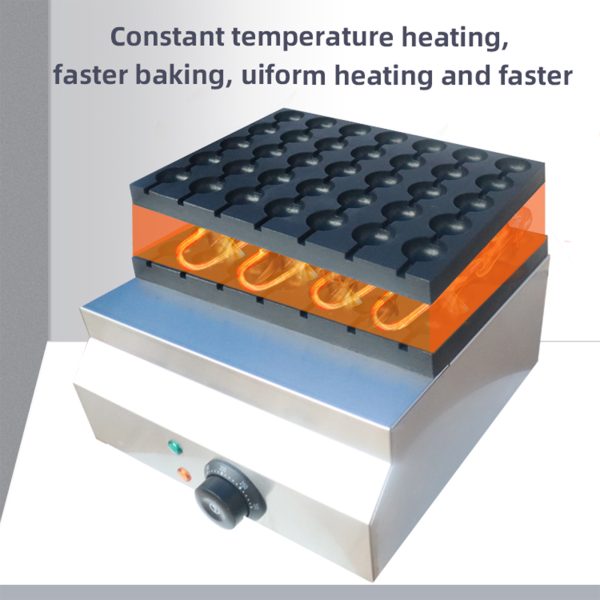 Best Selling Stainless Steel Rotary Bubble Stick Waffle Iron Commercial Waffle Maker New Condition Snack Equipment for Snacks