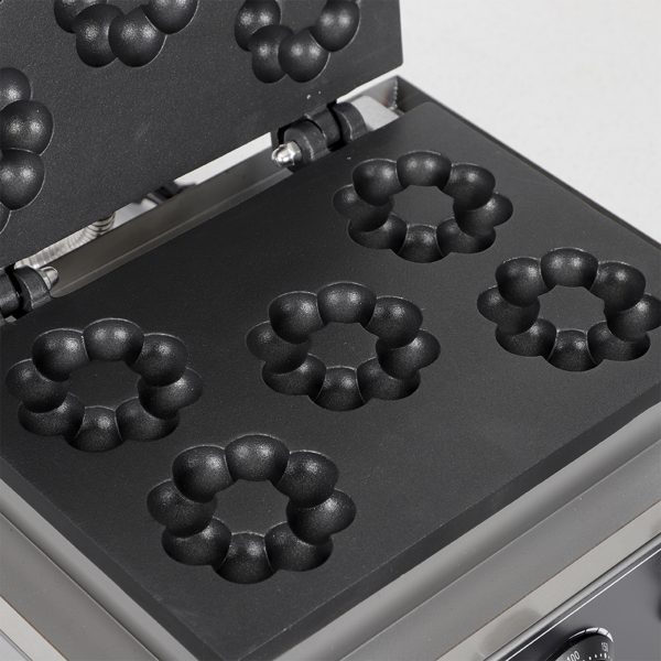 Commercial 1500W Double-Sided Heating Waffle Donut Maker New Stainless Steel Circular Donut Manufacturing Machine for Bagel