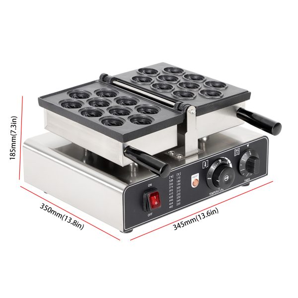 New Condition Industrial Stainless Steel Walnut Shaped Cake Baking Machine Non-Stick Electric Walnut Cake Maker