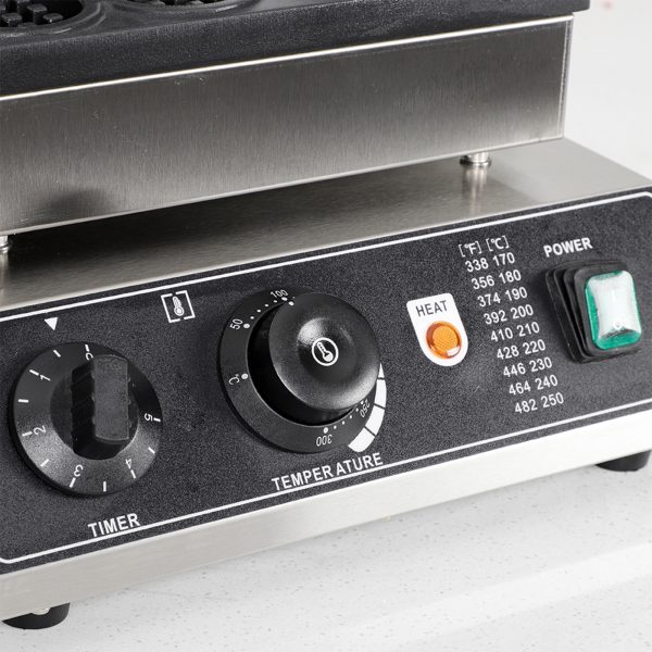 Electric 1750W Stainless Steel Waffle Stick Maker Deep-Fried Sticks Bread Stick Frying Machine for Snacks Including Corn Dog