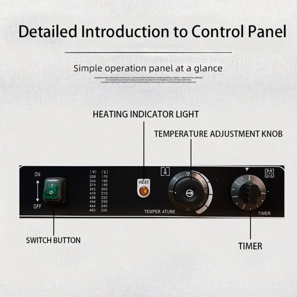 1400W Commercial Stainless Steel Bubble Waffle Maker Non-Stick for Teflon Coating Iron Snack Machine Plastic Handle Condition Ne