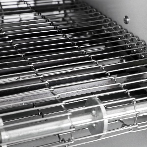 Commercial Portable Stainless Steel Chain Bread Toaster for Hotels Fast Multi-Functional Automatic Waffle Maker for Buffets