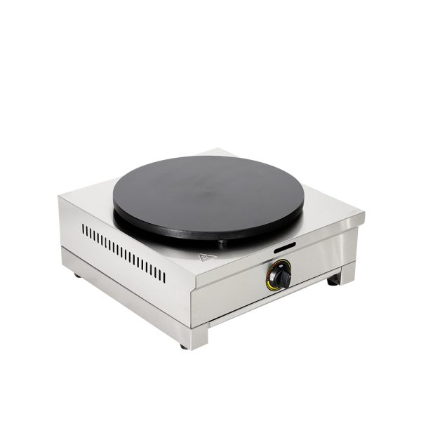 Commercial Mini Crepe Pancake Maker Stainless Steel High Productivity Non-Stick Crepe Thin for Natural Gas Liquefied New