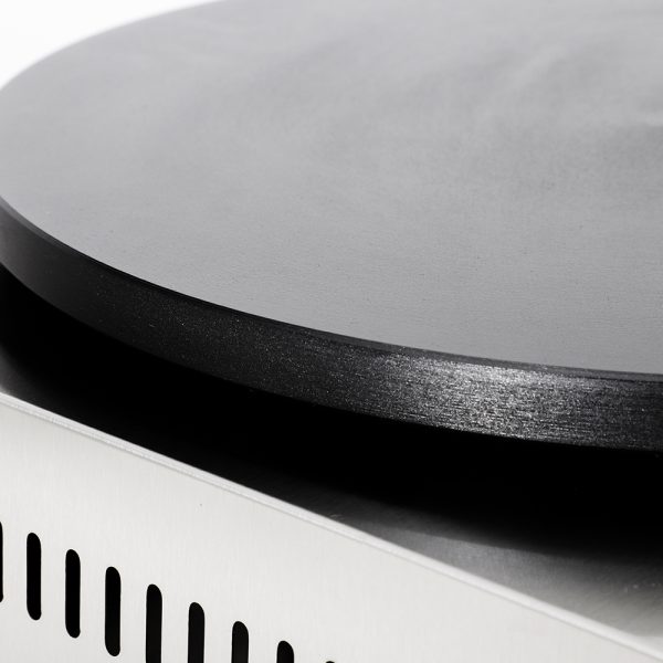 Commercial Mini Crepe Pancake Maker Stainless Steel High Productivity Non-Stick Crepe Thin for Natural Gas Liquefied New