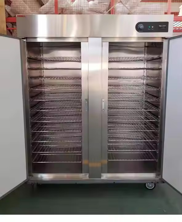 Commercial Multi Functional Heat Holding Cabinet Hotel Electric Mobile Banquet Cart with Integrated Food Warmer Two Door