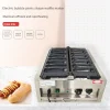 Professional 8 pcs Two-Row Stainless Steel Penile Waffle Maker Electric Gas Fashion Style Penis Shape Stuffed Waffle Machine