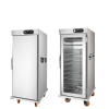 Commercial Industrial Stainless Steel 9L Food Warmer Cart 11 Trays Hot Food Holding Cabinet Banquet Warming Holding Equipment
