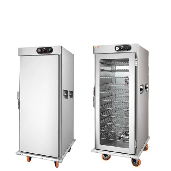 Commercial Industrial Stainless Steel 9L Food Warmer Cart 11 Trays Hot Food Holding Cabinet Banquet Warming Holding Equipment