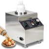 Commercial New Electric Sauce Warmer Dispenser Non-Stick Hot Cheese Chocolate Pistachio Fruit Sauce Warmer Easy to Clean