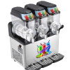 Commercial Electric 3-Tank Slush Machine Stainless Steel Vending Automatic Flavoured Space Frozen Drinks for Hotels