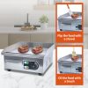 Commercial Steak Griddle Bbq Equipment Electric Non-Stick Stainless Steel Griddle for Outdoor Bbq Tabletop Grill Griddle Stand