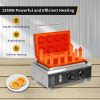 1550w Commercial Electric Cooking Pie Machine Mini Egg Tart Shell Pie Crust Pressing Machine Nonstick 8pcs Egg Tart Machine