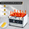 Commercial 1500W Electric 3-Grid Bubble Waffle Maker Non-Stick Stainless Steel with round Ball String New Condition